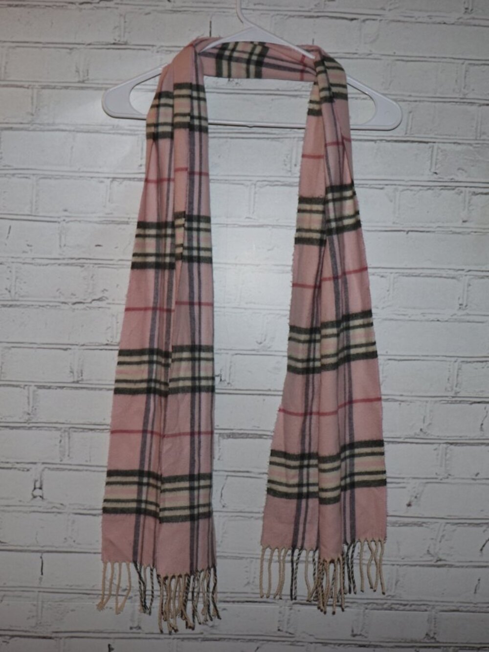 💗🖤 V. Fraas Cashmink Plaid Scarf · Made in Germany